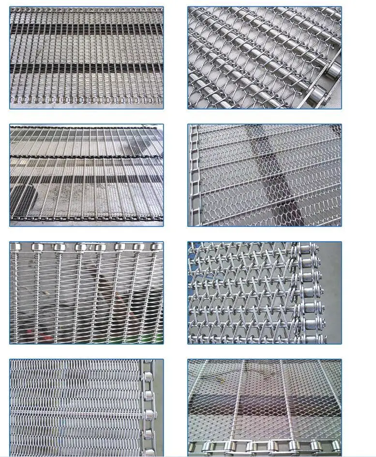 Stainless Steel Chain Wire Mesh Conveyor Belt for Food Industry