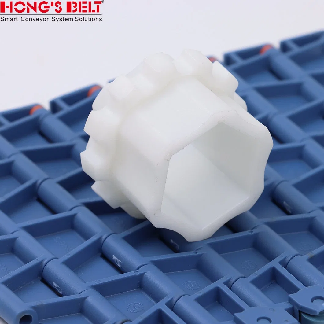 Hongsbelt 90 Degree 180 Degree Turning Conveyor Modular Plastic Belt for Turning