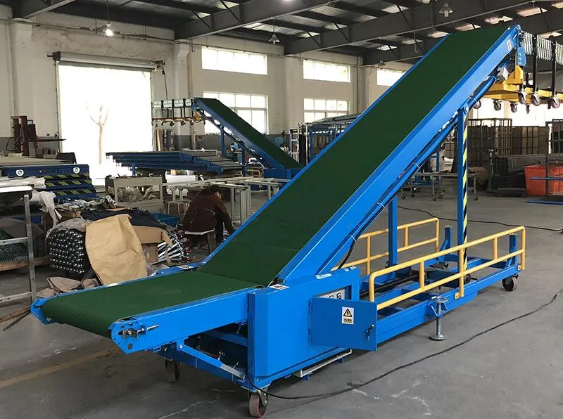 Factory Price Custom Length Motorized Telescopic Stainless Steel Roller Conveyor System
