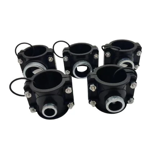 Clamp Saddle Compression Fittings for Connecting Hard Pipe Fittings for Pipeline Maintenance