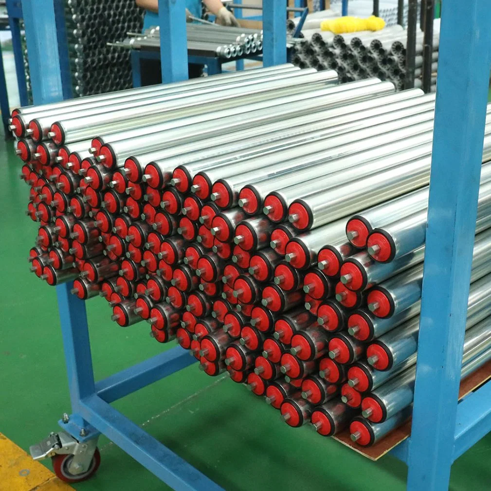 Huzhou Gravity Steel/Aluminum Conveyor Roller for Food, Medicial, Logistics, Conveyor System, etc.