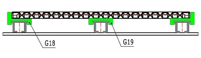 G18 Wearstrip for Modular Belt