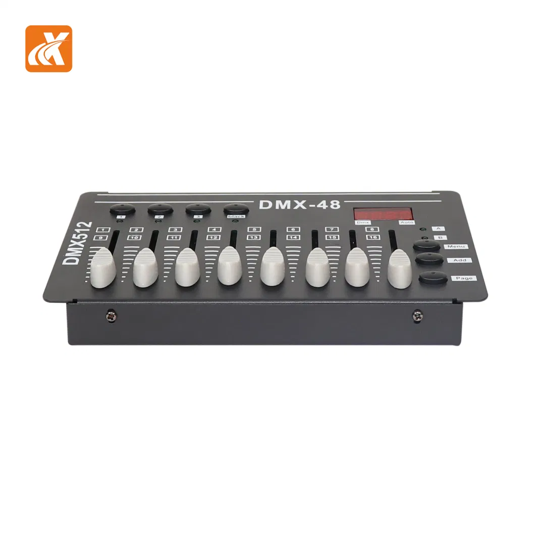 Model Kt-Mn48 Mini Console 5V 2W Power DMX512/1990 Signal Output 4-Digit Digital 10~50&deg; C Operating Temperature