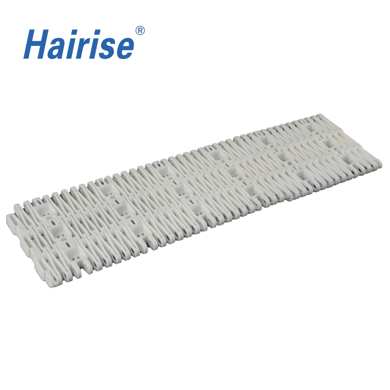 Friction Plastic Mesh Grid Straight Moving Conveyor Modular Belt for Meat Processing