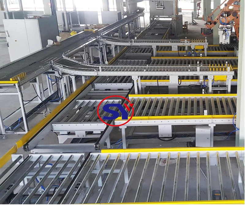 Crate Roller Transfer Conveyor Motrised Table Conveyer