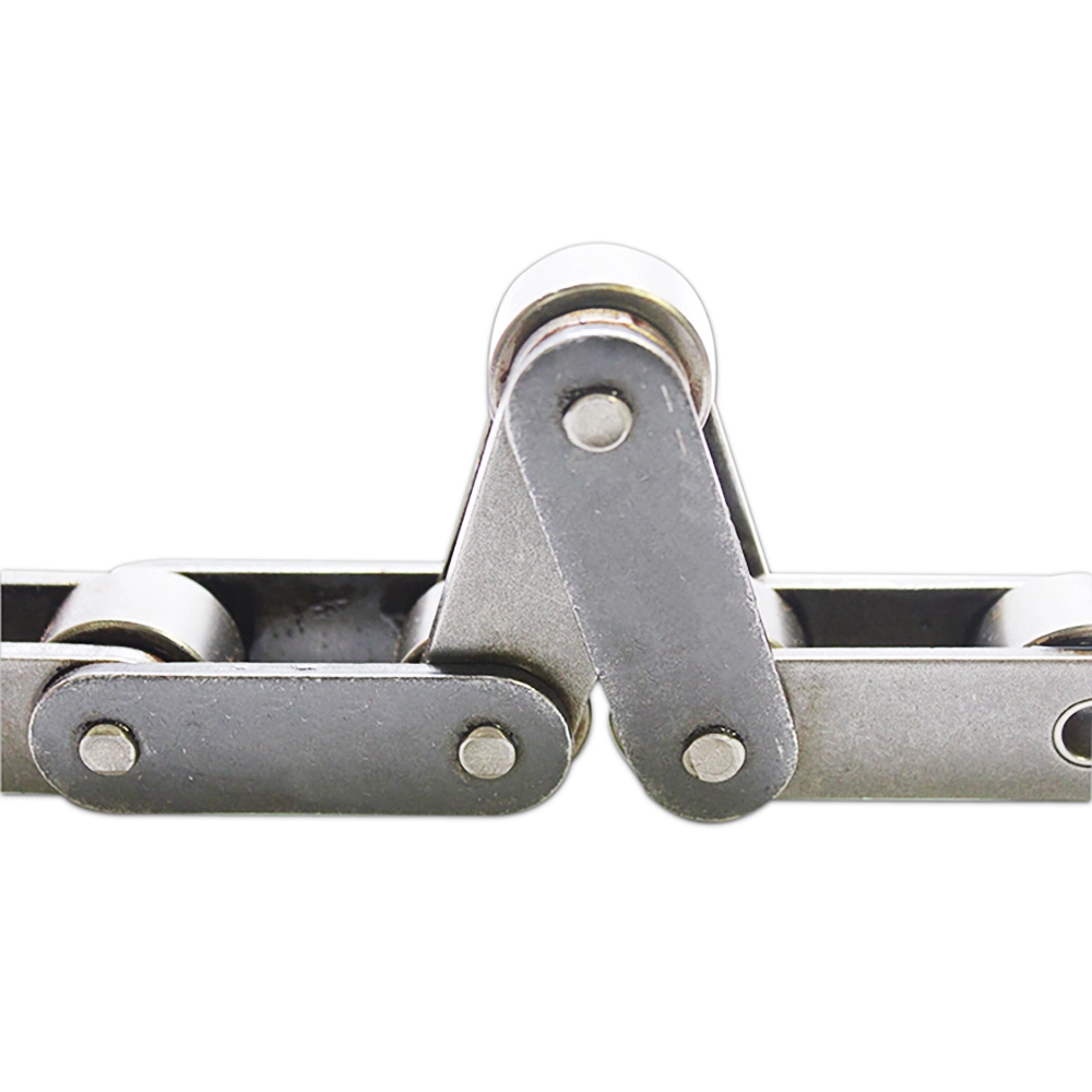 Double Flex Chain Toothen Side Metal Stainless Steel China Series Large Pitch Best Price Manufacture Special Attachments Double Sharp to Type Conveyor Chains