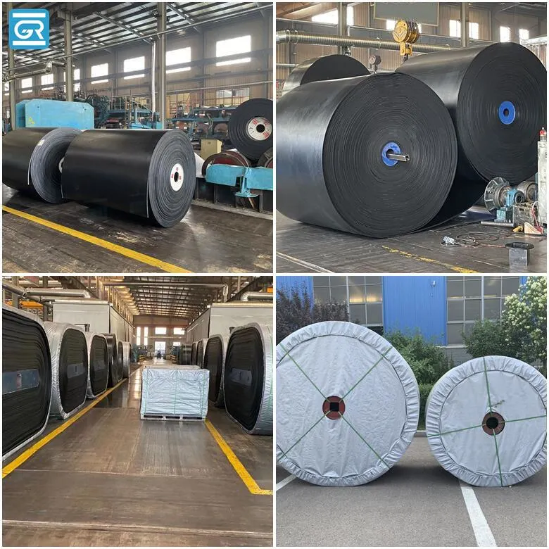 China Professional Supplier Heavy Duty Steel Cord Rubber Conveyor Belt with Fire Resistant/Tear Resistant/Heat Resistant for Mining/Forging/Cement/Coal