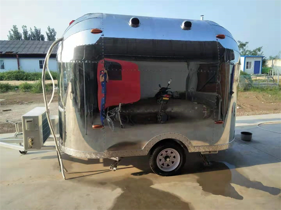 Hot Sales Appropriate Price Aluminum Surface Airstream Food Cart