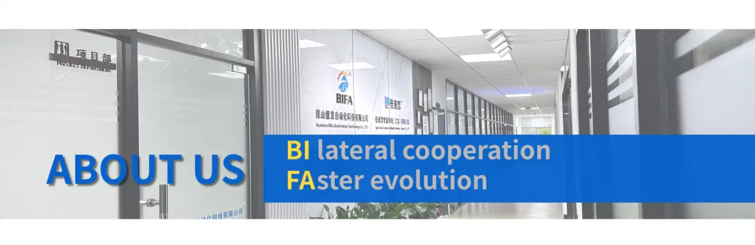 Bifa Aluminium Frames Assembly Line Conveyer Belt for Loading