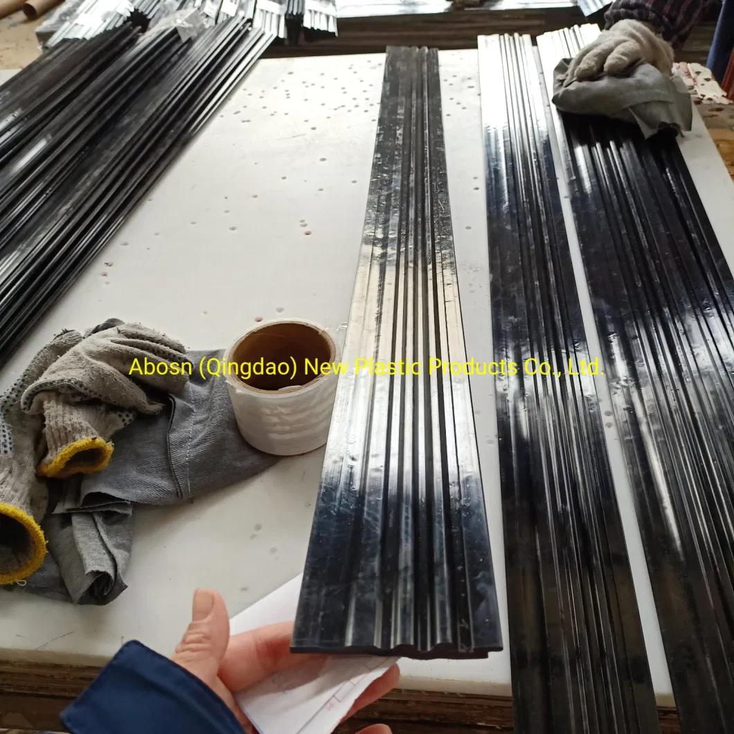 UHMWPE Plastic Conveyor Chain and Belt Profile Side Guide Rail