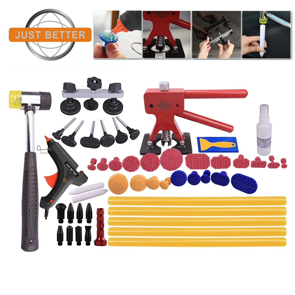 Car Paintless Dent Repair Tool Auto Dent Puller Set Hail Damage Remover Puller Kit