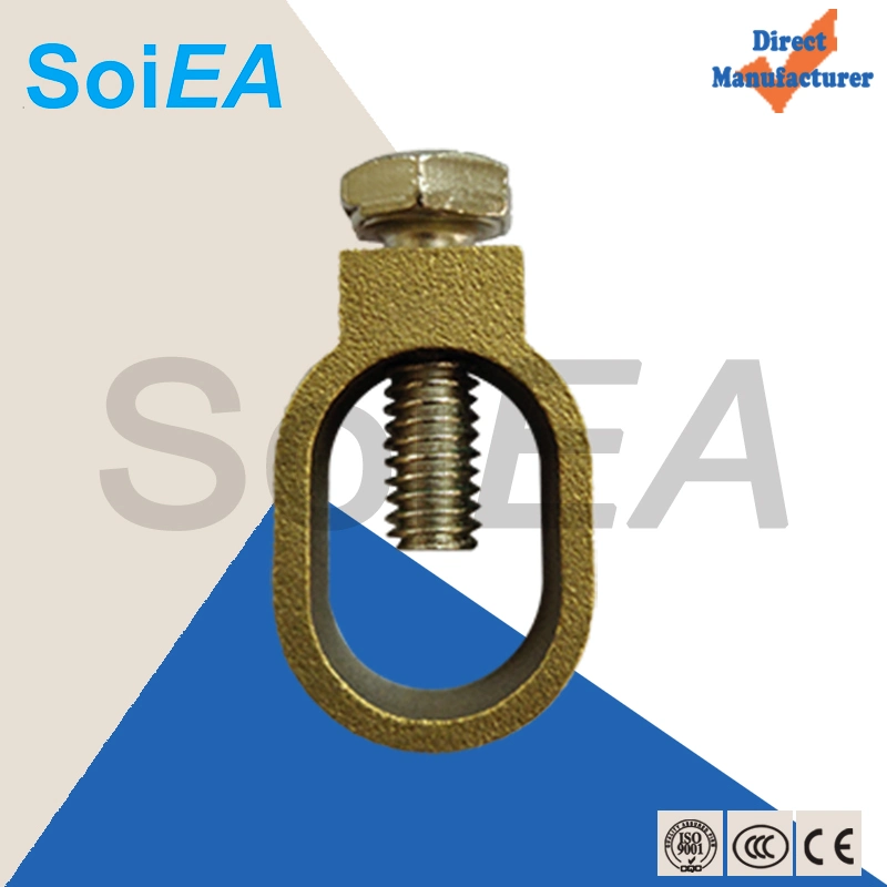 1/2&prime;&prime; 5/8&prime;&prime; 3/4&prime;&prime;brass Clamp for Earth Rod to Cable Connecting