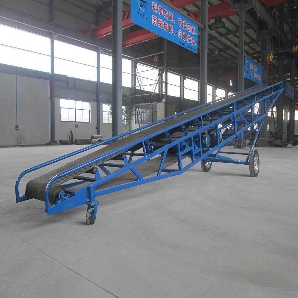 Hot Sale Heat Resistant Fire Belt Material Handling Equipment Truck Loader Conveyor