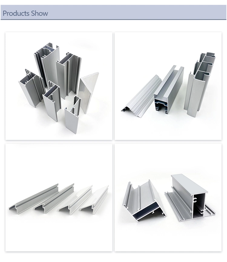 Anodized Edificios De Metal Manufacturers Extrusion Window Aluminium Profiles