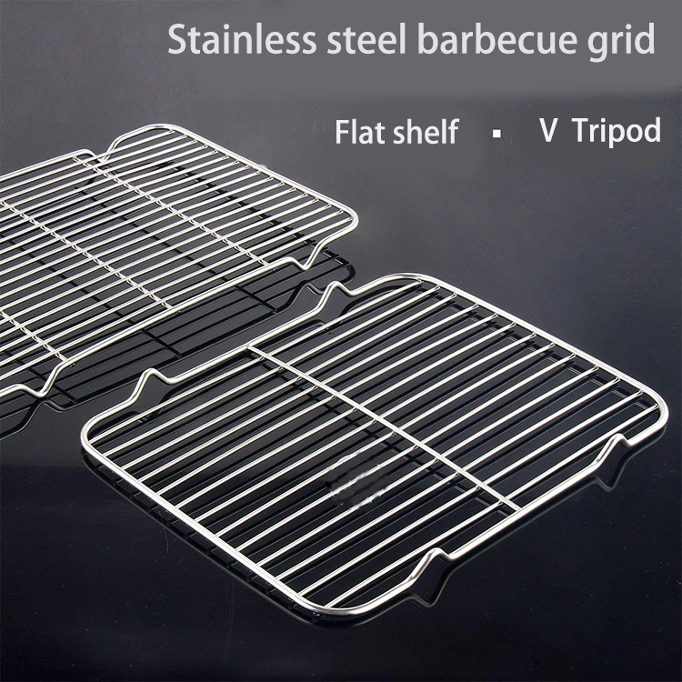 Wholesale Customized Roasting Cooking Stainless Steel Grid for Charcoal BBQ Grill Oven