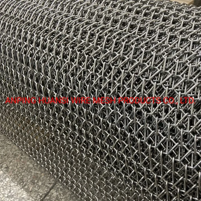 Stainless Steel Mesh Belt Chain Driven Conveyor Belting for Metalworking