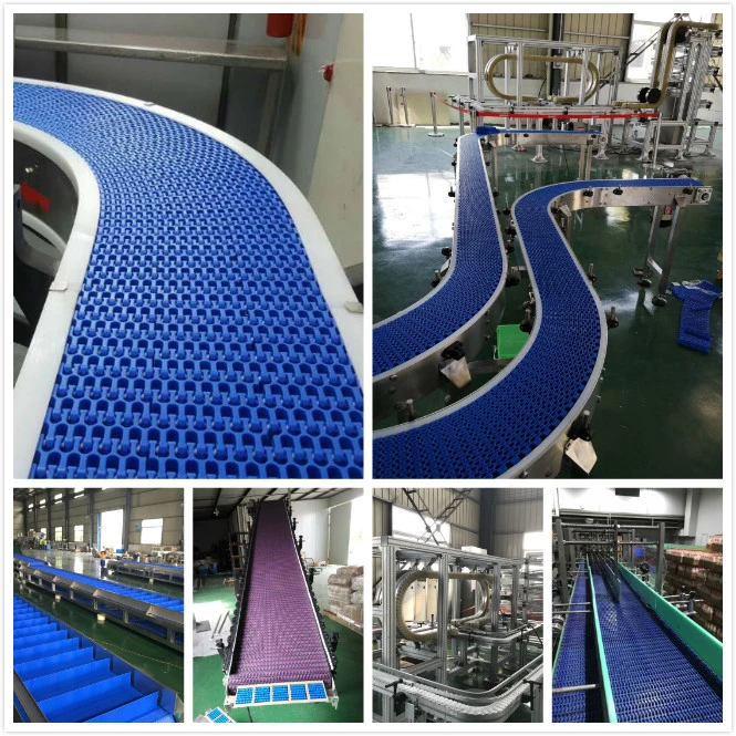 Hairise 1100 Slat Conveyor Belt/Modular Plastic Chain Conveyor Belt Wtih FDA&amp; Gsg Certificate