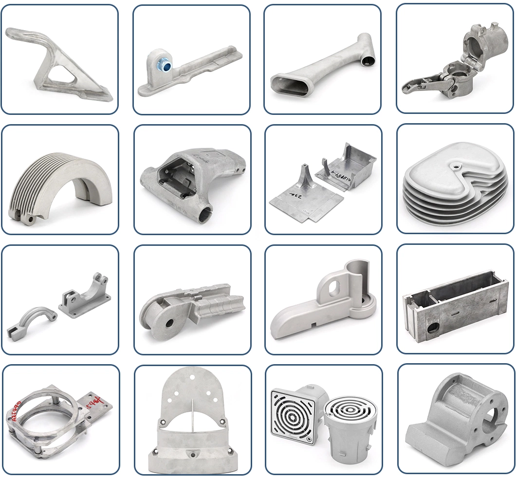 Aluminum Stair Support Bracket Base by Cold Chamber High Pressure Die Casting
