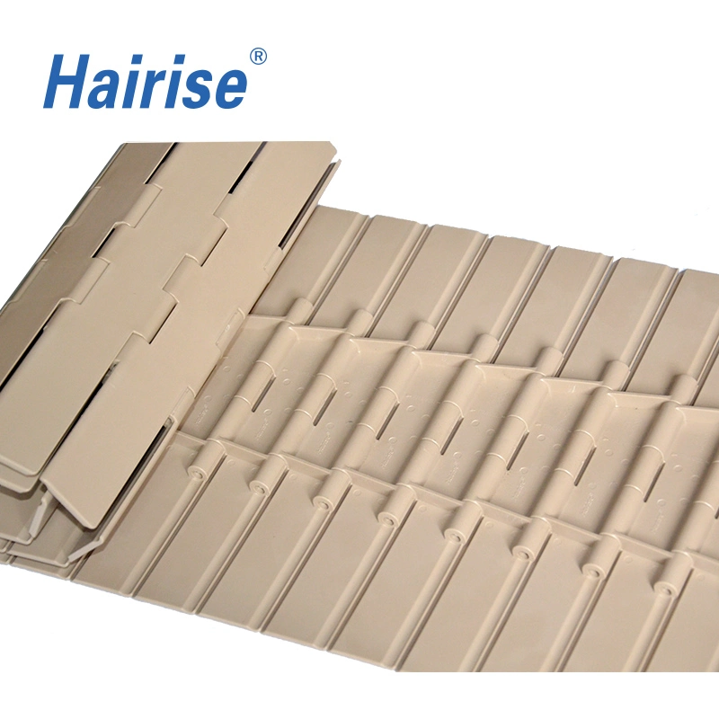 Hairise Plastic Table Top Chain Conveyor Belt Har 821 with ISO&amp; CE &FDA Certificate