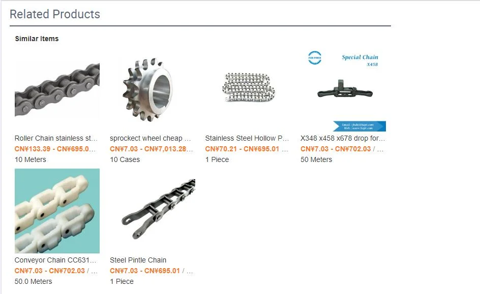 Double Flex Chain Toothen Side Metal Stainless Steel China Series Large Pitch Best Price Manufacture Special Attachments Double Sharp to Type Conveyor Chains