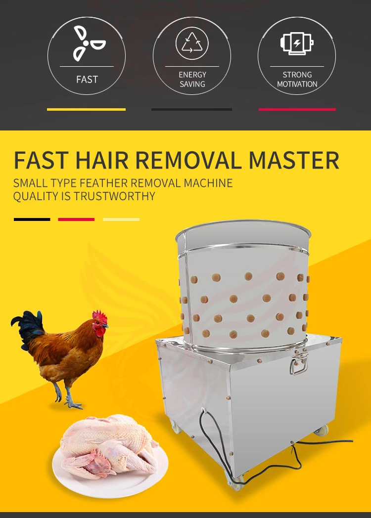 China Factory Poultry Grt-N60 Slaughtering Chicken Plucker Machine in High Efficiency