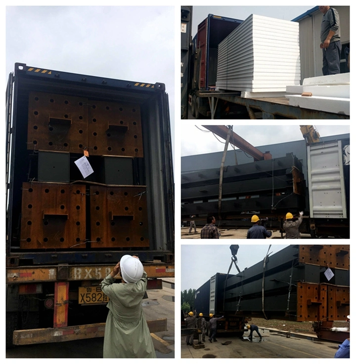 China Structural Steel Components for Steel Construction /Building / Workshop /Warehouse
