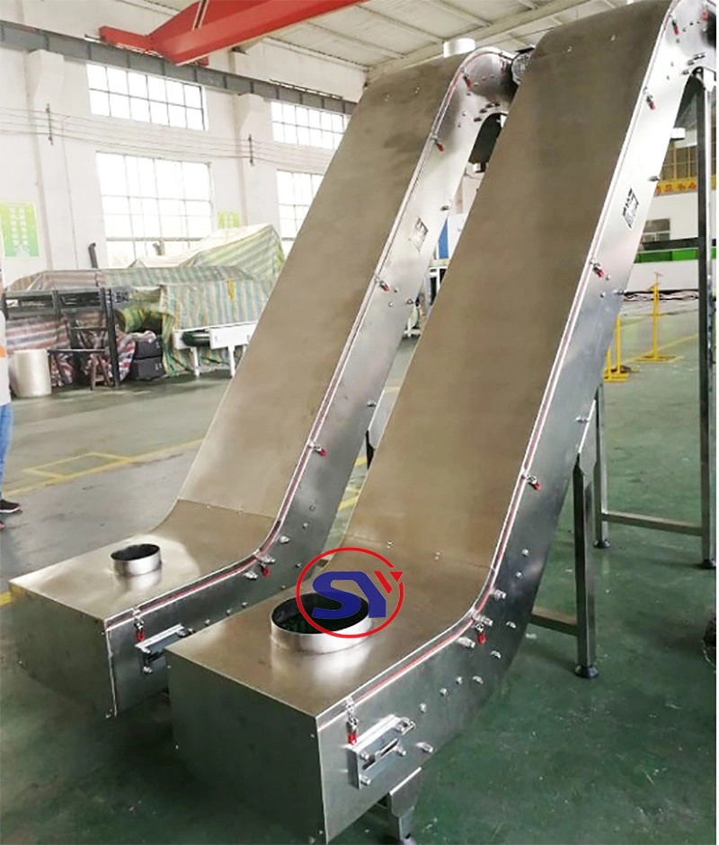 Flat 90 Degree Curve Belt Conveyor Turning Conveyer for Garment Factory