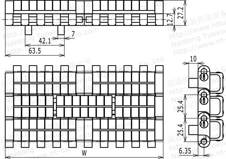 Roller Top Lbp1005 Molded to Width with Positrack (LBPDP1005)