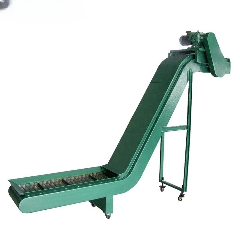 OEM Custom Flat Type Chain Plate Chip Removal Conveyor Transmission System