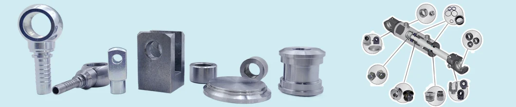 OEM Precision CNC Machining Parts Agricultural Component Standard Bottom for Hydraulic Cylinder Part
