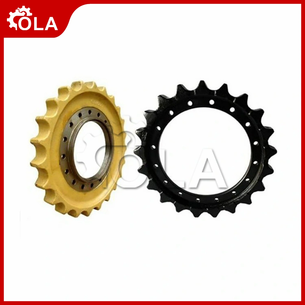 Ola Mechanical Machinery Suppliers Mini Excavator Drive Sprocket Wheel China E120b Excavator Parts Sprocket