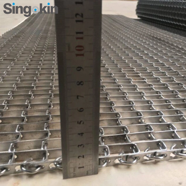 Heavy Load Factory Wholesale Clinched Edge Honeycomb Conveyor Belt Wire Belting