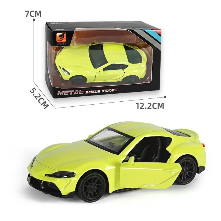 Hot Sale High Quality Alloy Small Die Cast Car Model Toy Die-Cast Metal Car Friction Toy