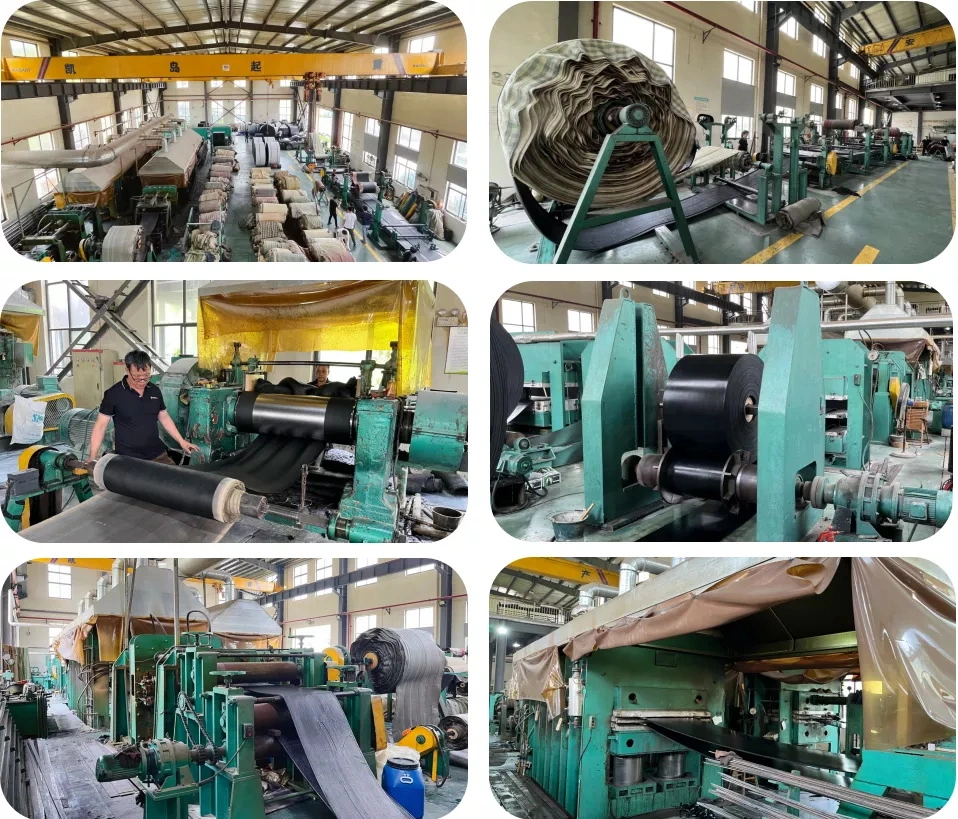 High Temperature Heat Resistant Fire Retardant Mor Oil Resistant Cold Resistant 15 MPa Mine Rubber Conveyor Belt for Mining Coal