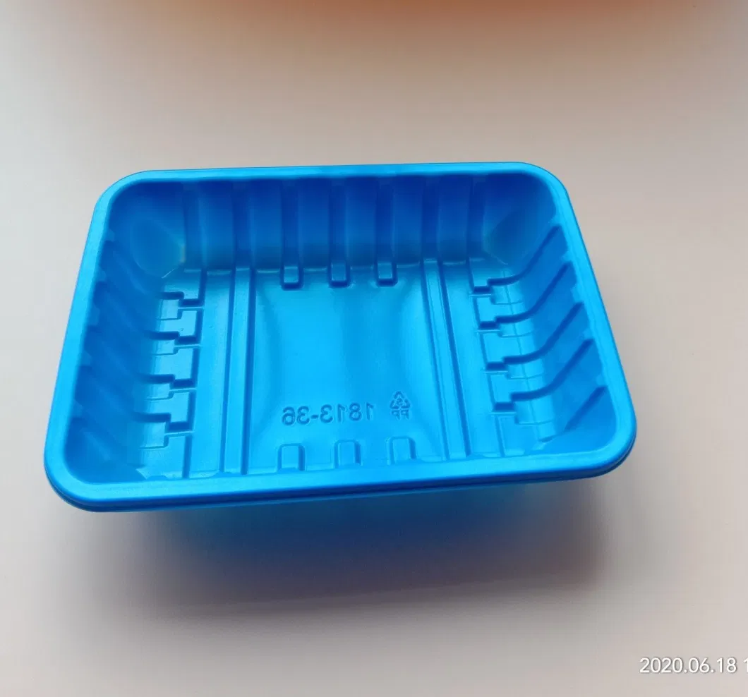 Disposable foam plate fruit meat and seafood trays packing