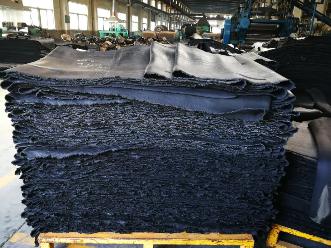 Super Grip Rough Top Ep Fabric Rubber Chevron Conveyor Belt