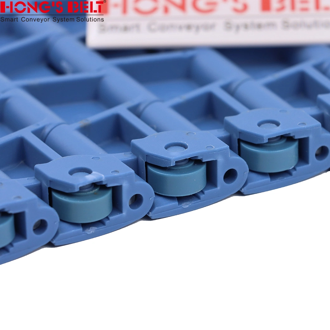 Hongsbelt 90 Degree 180 Degree Turning Conveyor Modular Plastic Belt for Turning
