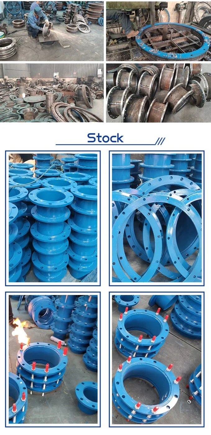 Rubber Joint/Universal Coupling/Gibault Joint/Dismantling Joint with Flange for Connecting Pipe