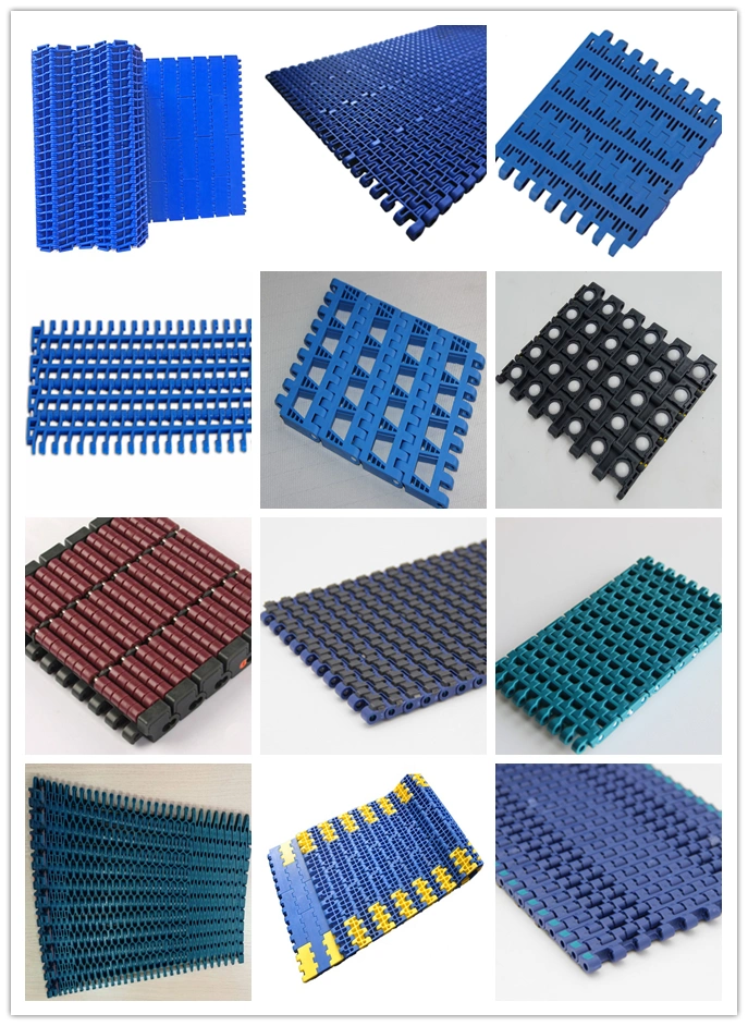 Bakery Industry Small Radius Turning Flush Grid Modular Plastic Conveyor Belt Modular Plastic