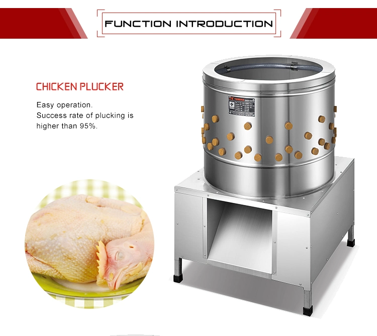 Poultry Equipment Plucking Machine Poultry Depilator Chicken Slaughtering Machine