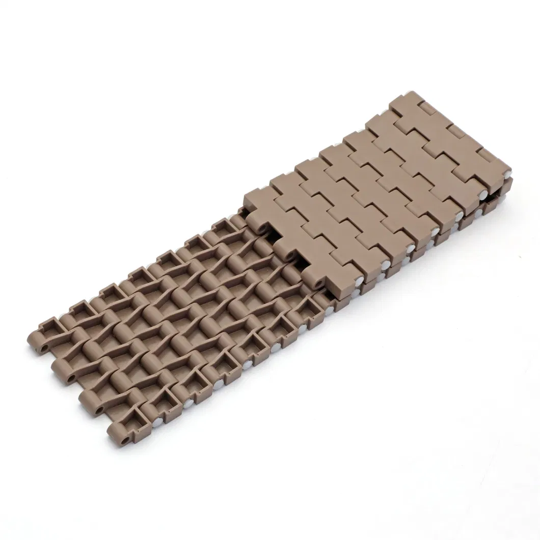 Straight Modular Plastic Conveyor Chain Belt for Food Machinery