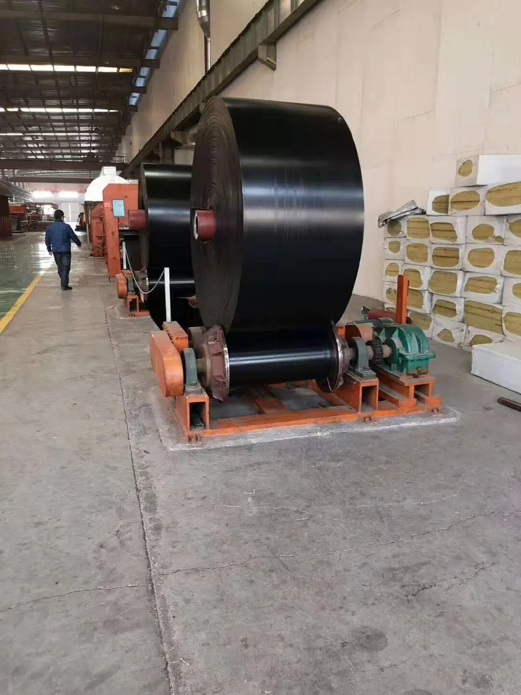 3 Ply Fabric Ep400/3 Heavy Duty Nylon Canvas Rubber Conveyor Belt Used for Mining Industry