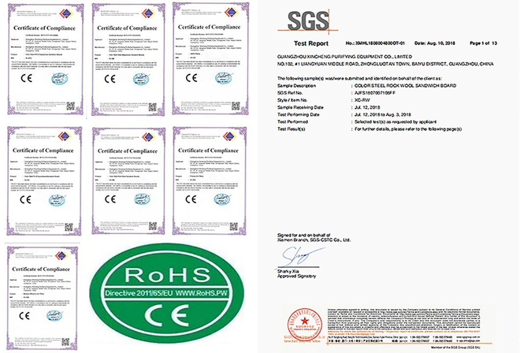 High Temperature Resisitance HEPA Filter for Operating Room