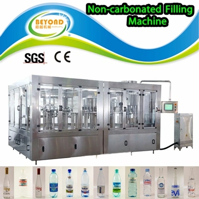 32 Head Three in One Soft Drink Soda Pet Bottle Filling Capping Packing Machine