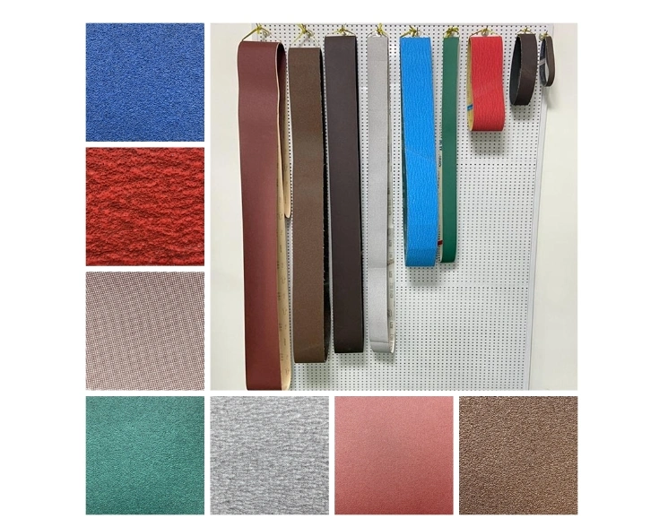 High Temperature and Durable Aluminum Oxide Sanding Belt for Curved Surface Grinding