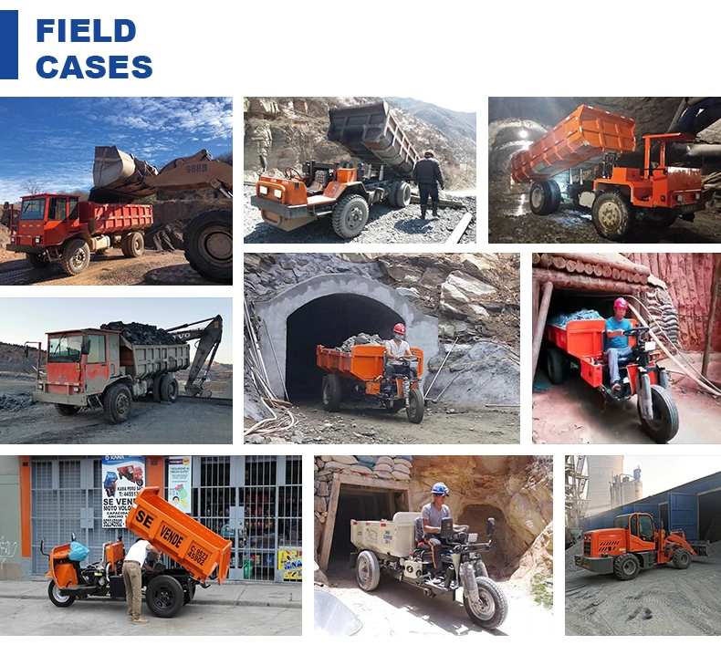 10-Wheeled Mining Dump Truck for Surface Mining