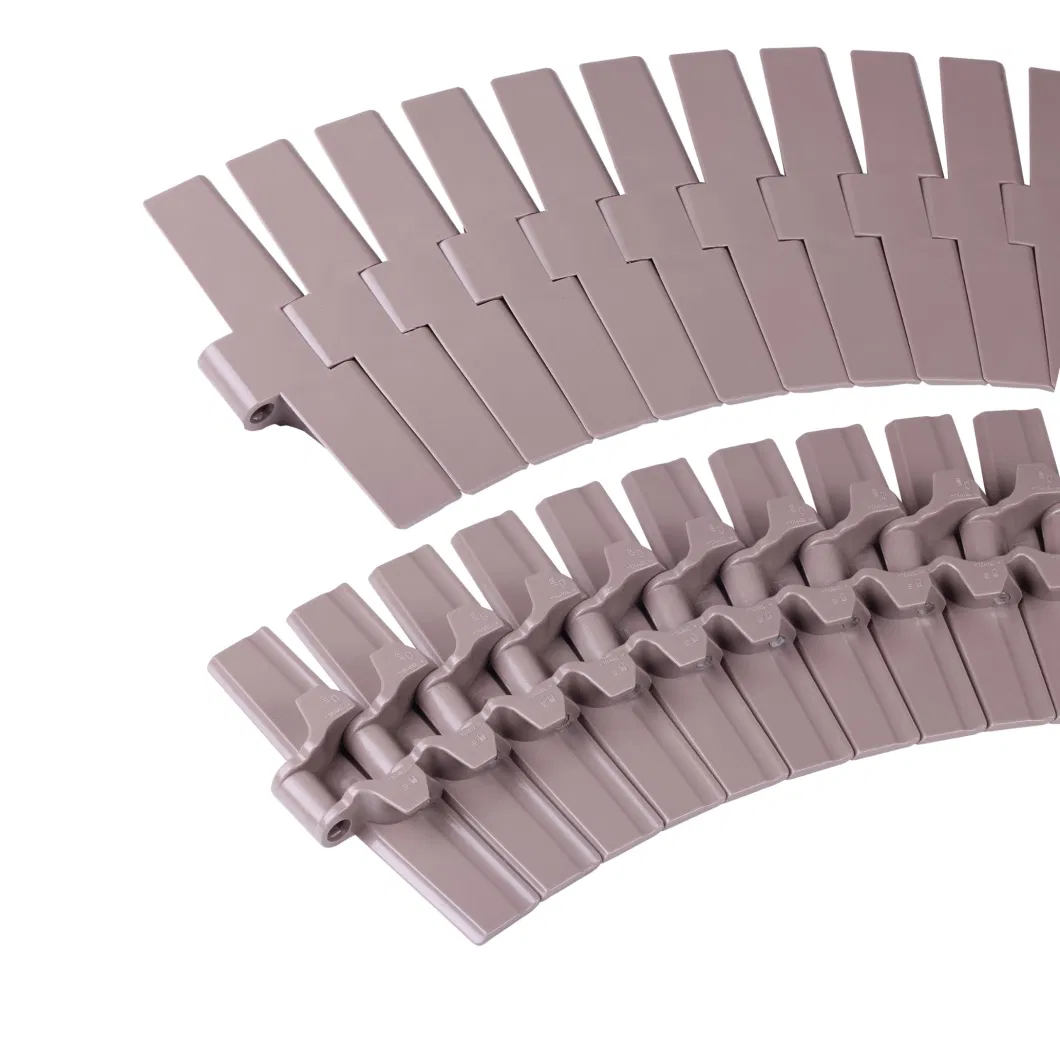 882tab Series Plastic Slat Top Side Flexing Chains-Flat Top for, Beverage Filling Application