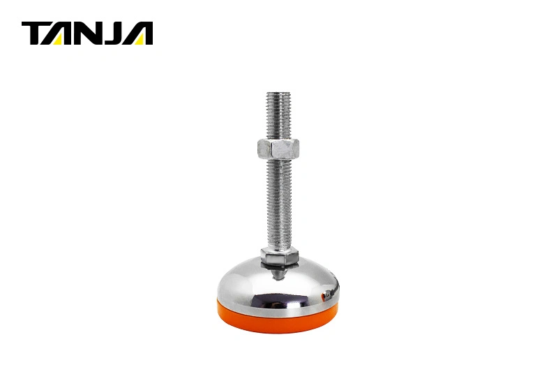 Leveling Feet Heavy Duty Furniture Levelers China Factory Thread Adjustable Feet Cups Diameter Chrome Plated Thread Articulated Leveling Foot
