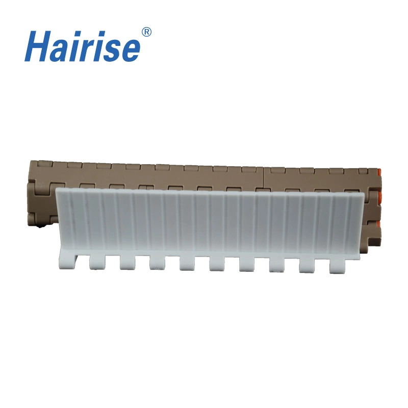 High Quality Har5935 Flat Top with Flights Plastic Modular Belt