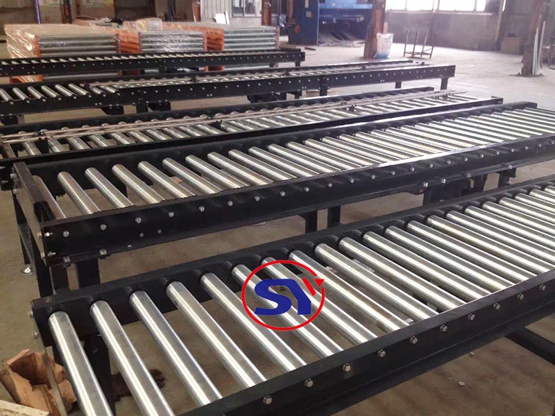 Crate Roller Transfer Conveyor Motrised Table Conveyer